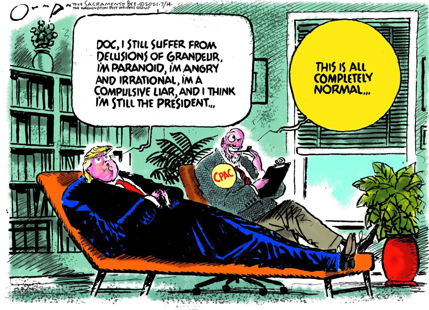 Jack Ohman, editorial cartoon